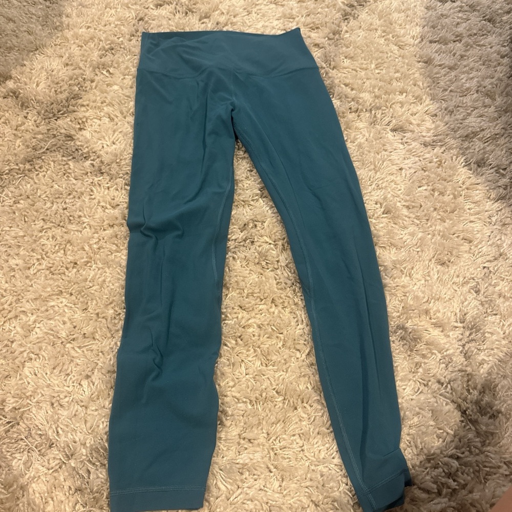 Lululemon Athletica Teal Yoga Leggings